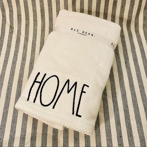 [SOLD] New!【Rae Dunn】Home 2 hand towels☆